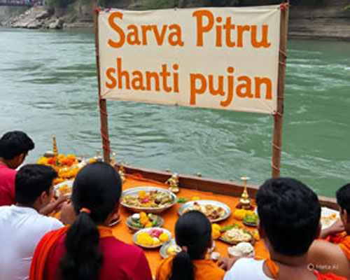 Sarva Pitru shanti pujan